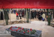 مراسم تجدید میثاق ، گلباران و عطر افشانی در مزار شهدای گمنام دانشگاه های شاهرود 